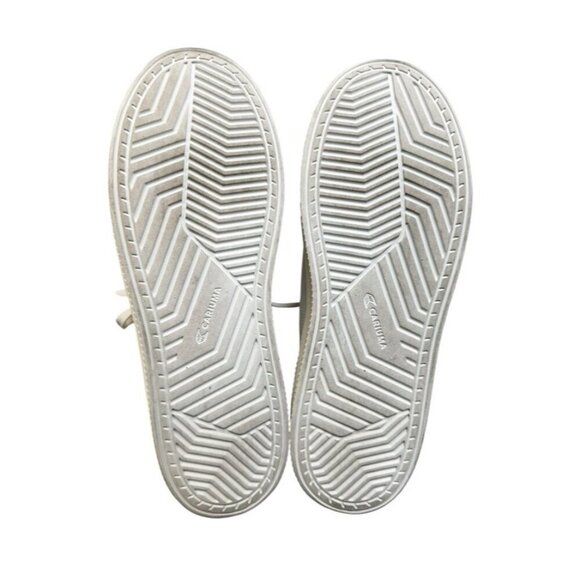 Cariuma 4Ocean Women's Sz 10 Off White Knit High-Top Sneakers Lace Up Casual - Picture 14 of 14